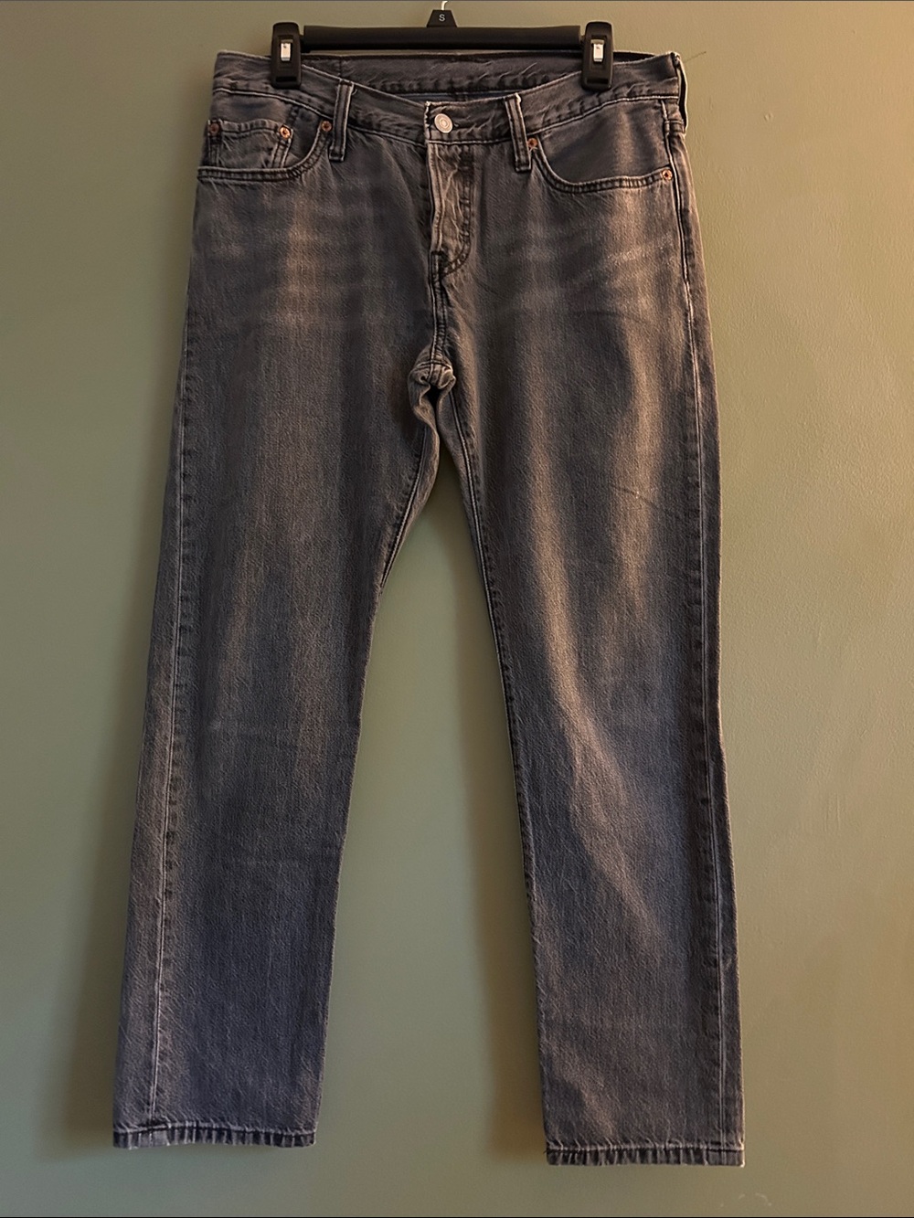 Levi's 501 CT Women's Customized Tapered Jeans Faded Charcoal Grey W27xL32